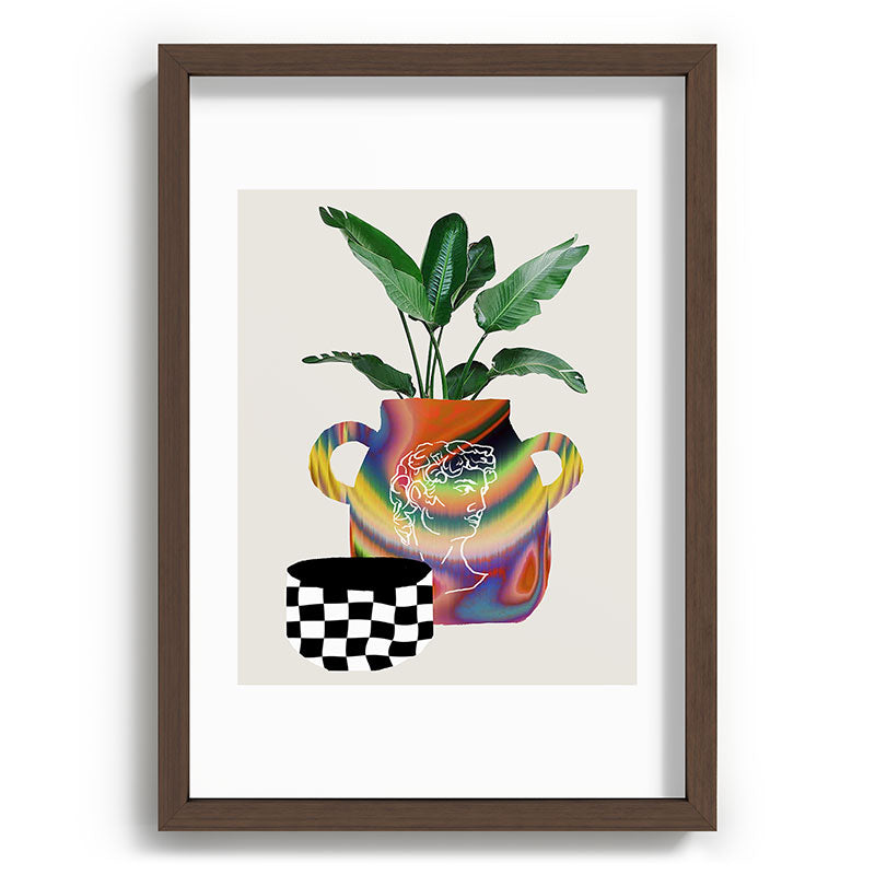 A house plant / Still life Framed Art Print