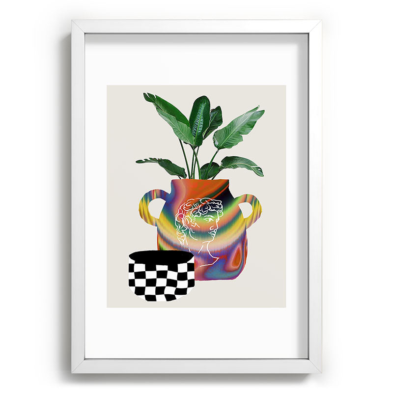 A house plant / Still life Framed Art Print