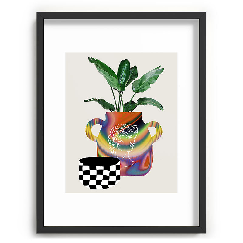 A house plant / Still life Framed Art Print