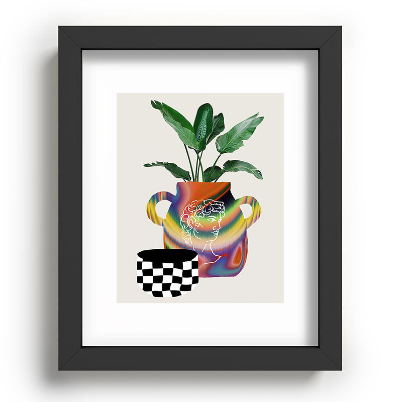A house plant / Still life Framed Art Print