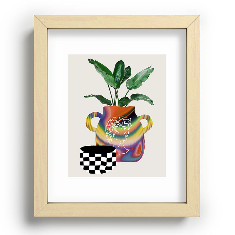 A house plant / Still life Framed Art Print
