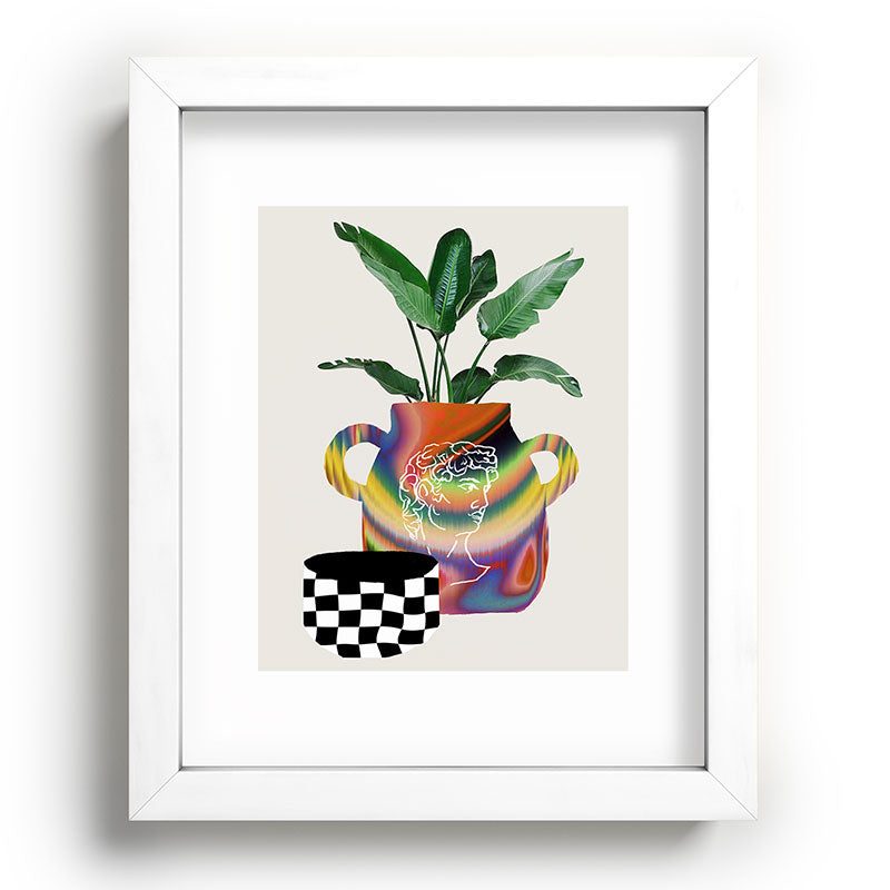 A house plant / Still life Framed Art Print
