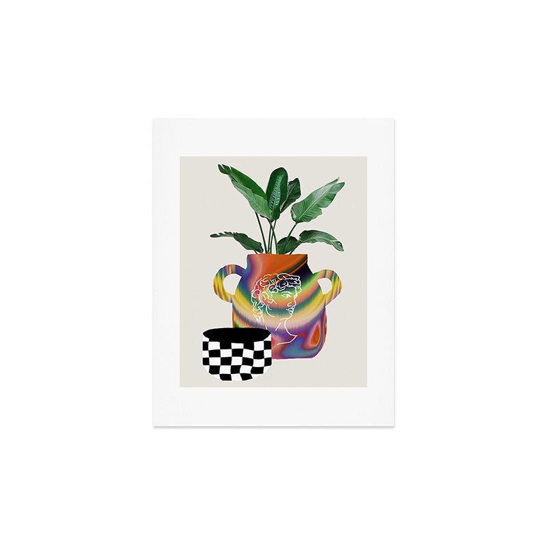 A house plant / Still life Art Print