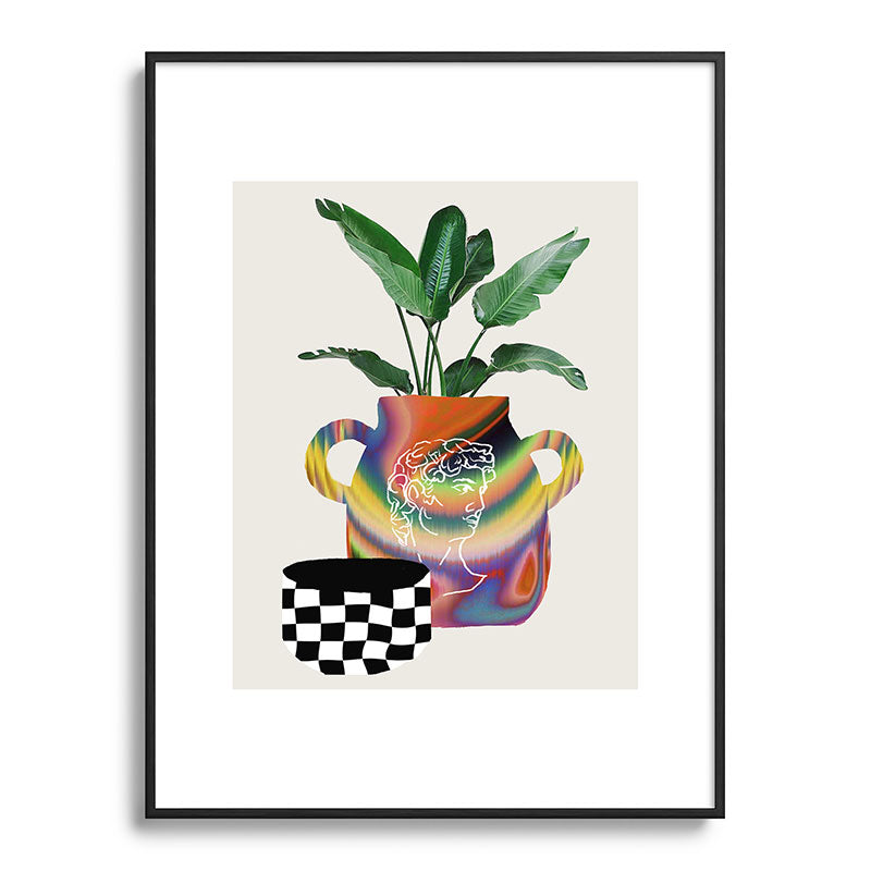A house plant / Still life Framed Art Print