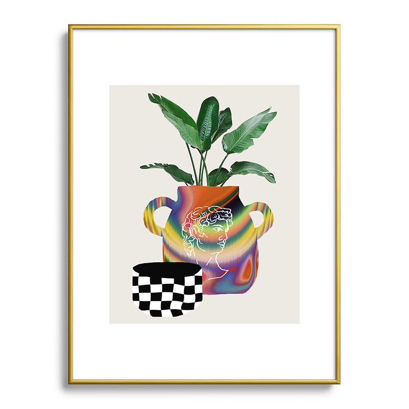 A house plant / Still life Framed Art Print