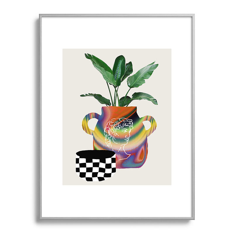 A house plant / Still life Framed Art Print
