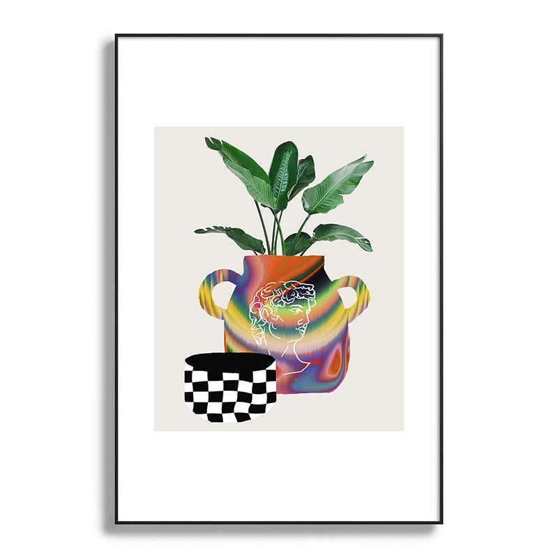 A house plant / Still life Framed Art Print
