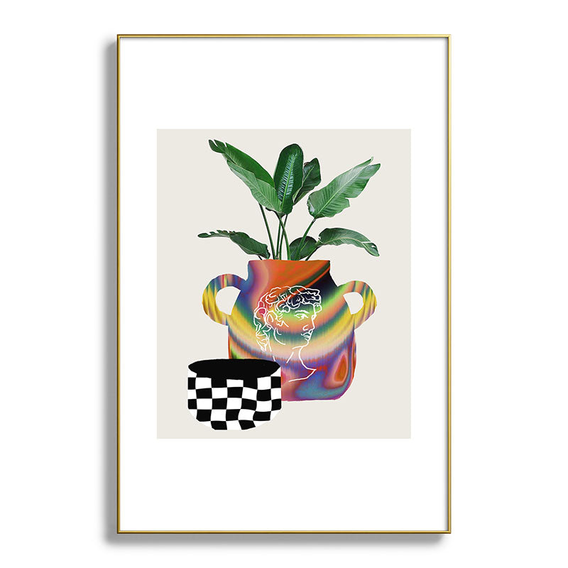 A house plant / Still life Framed Art Print