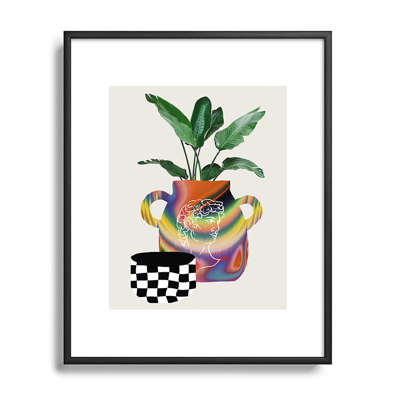 A house plant / Still life Framed Art Print