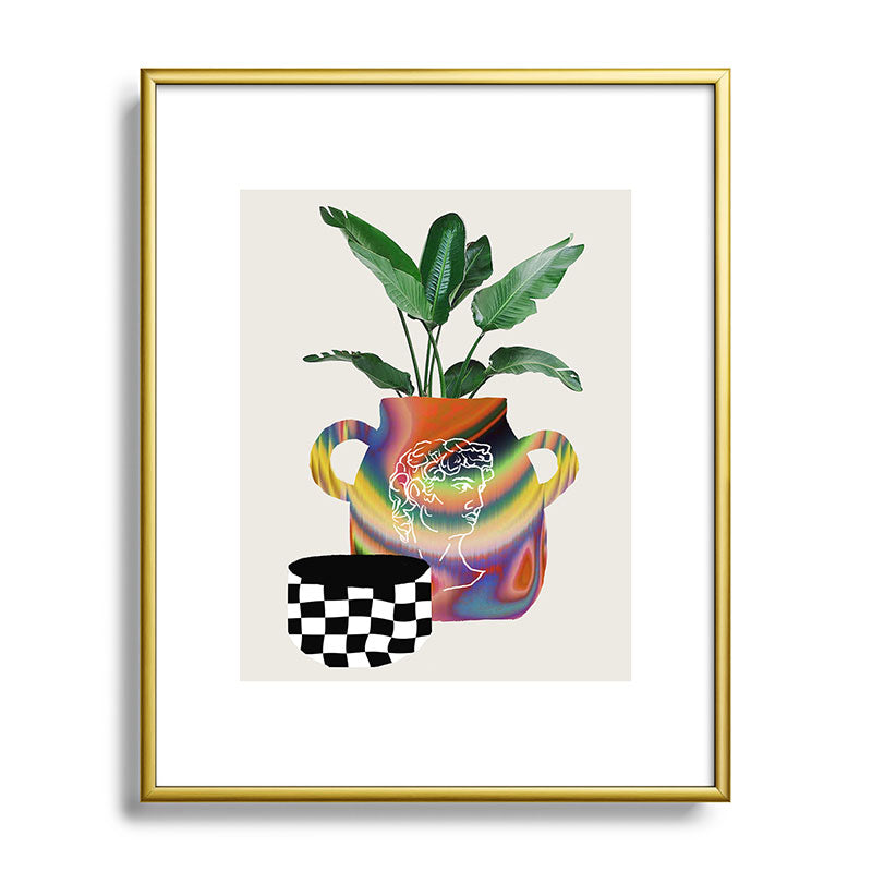 A house plant / Still life Framed Art Print