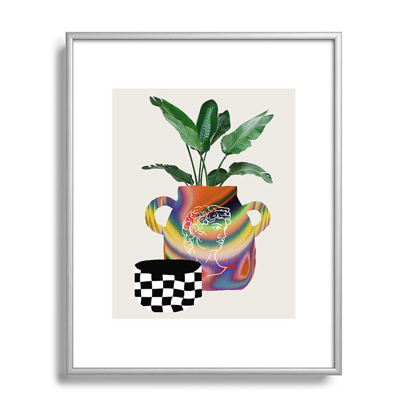 A house plant / Still life Framed Art Print