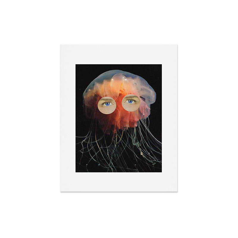 A (very) Jelly Fish Art Print