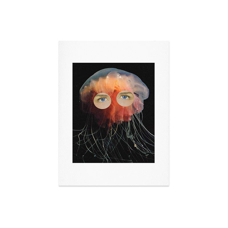 A (very) Jelly Fish Art Print