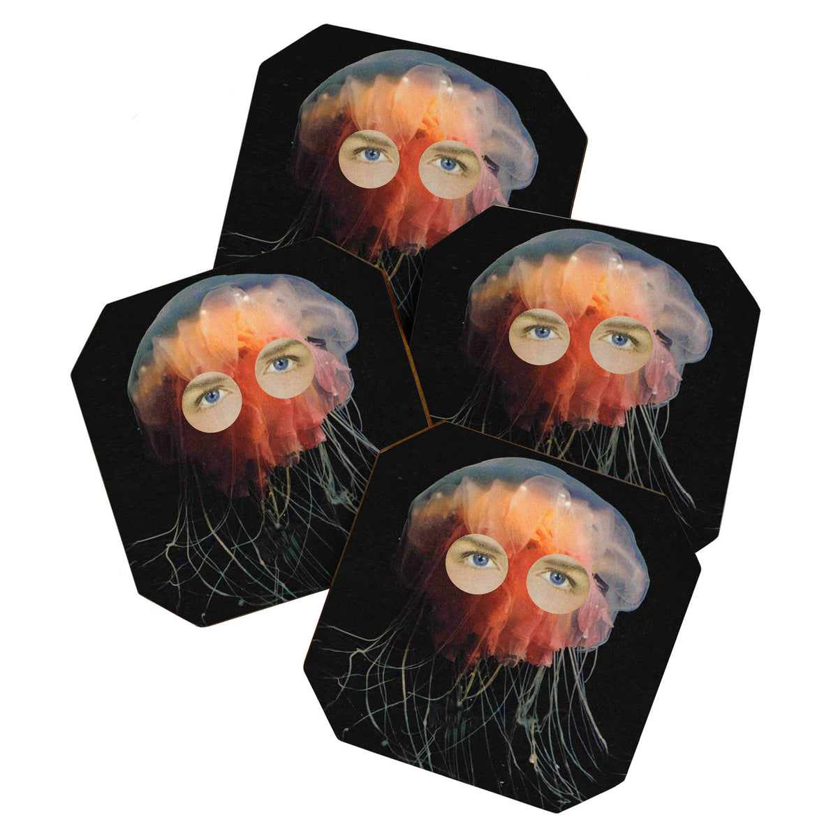 A (very) Jelly Fish Coaster