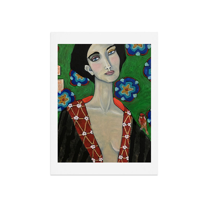 A Little Bird Told Me Art Print
