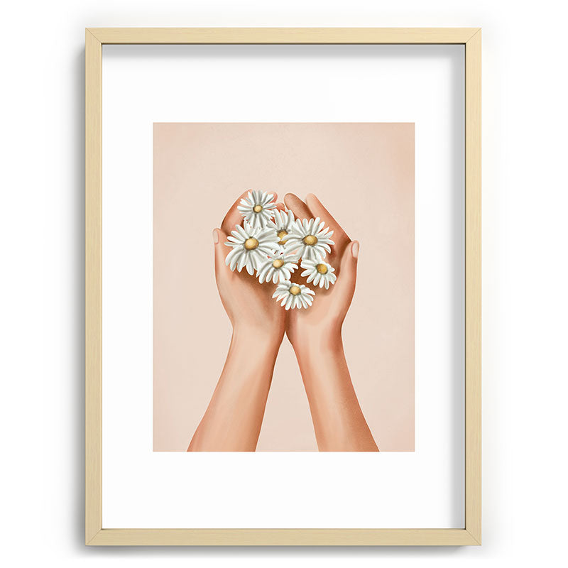 A Gentle Gift Framed Art Print