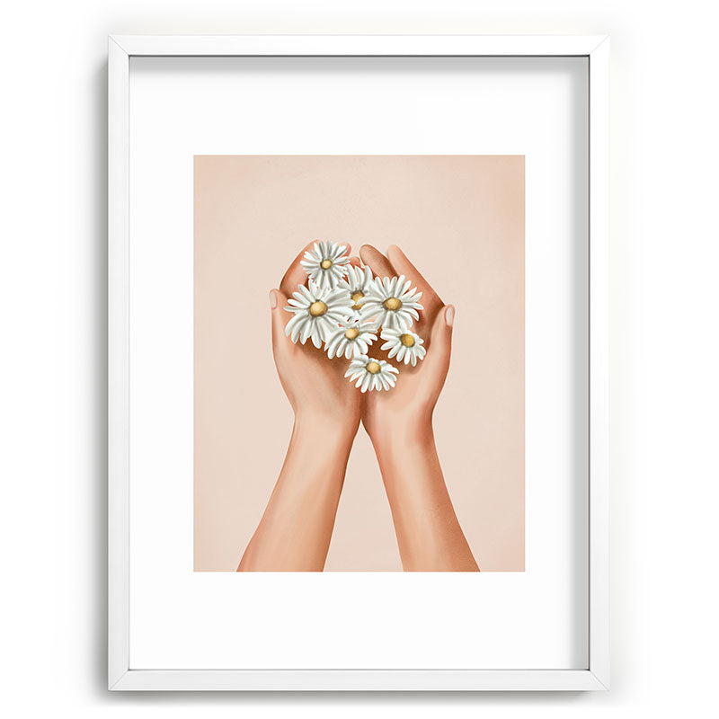 A Gentle Gift Framed Art Print