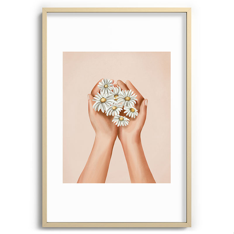 A Gentle Gift Framed Art Print