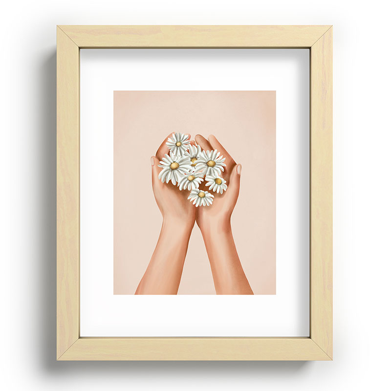 A Gentle Gift Framed Art Print