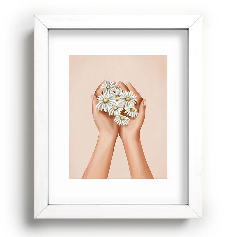 A Gentle Gift Framed Art Print