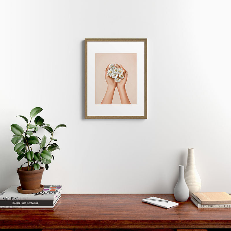 A Gentle Gift Framed Art Print