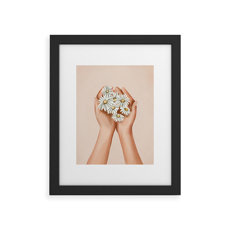 A Gentle Gift Framed Art Print