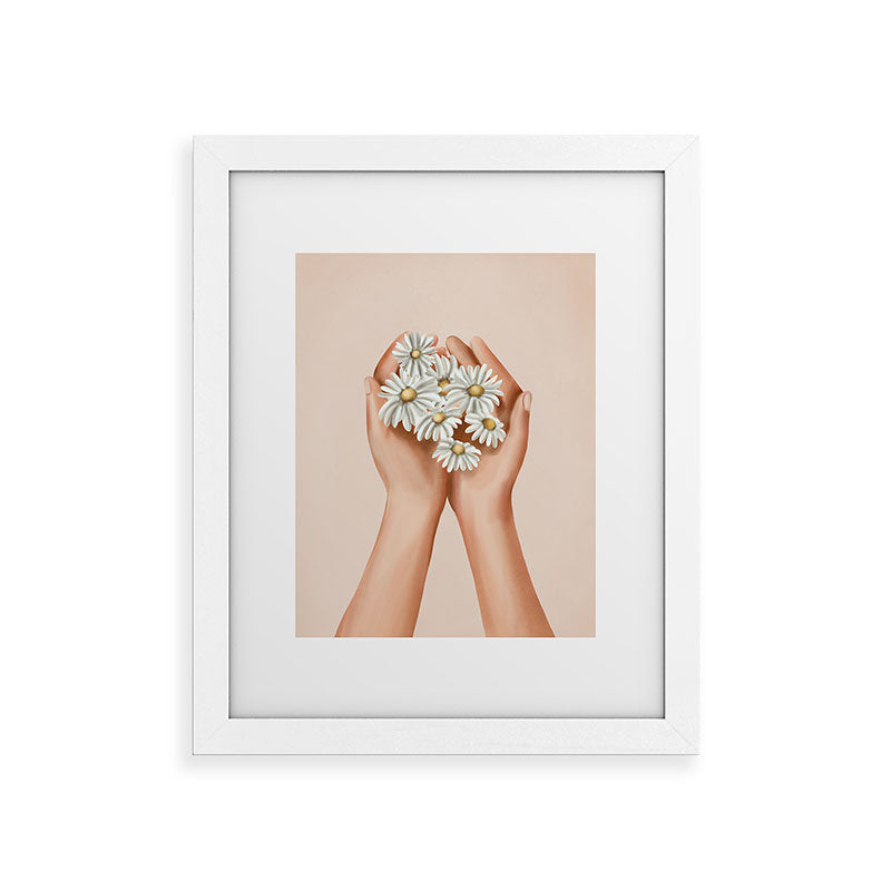 A Gentle Gift Framed Art Print