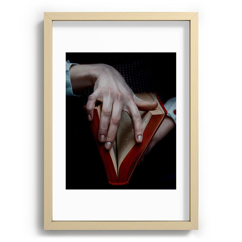 "V" doesn't mean Vendetta Framed Art Print