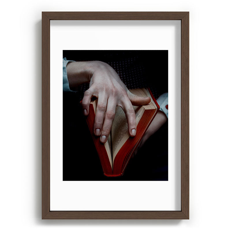"V" doesn't mean Vendetta Framed Art Print