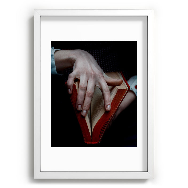 "V" doesn't mean Vendetta Framed Art Print