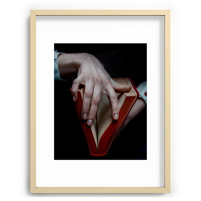 "V" doesn't mean Vendetta Framed Art Print