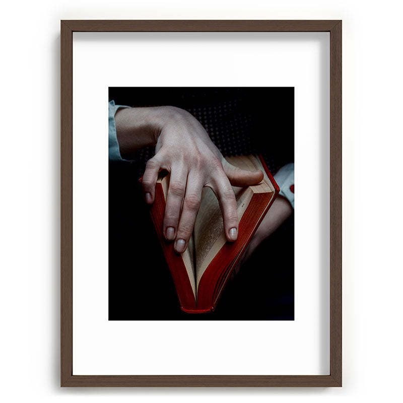 "V" doesn't mean Vendetta Framed Art Print