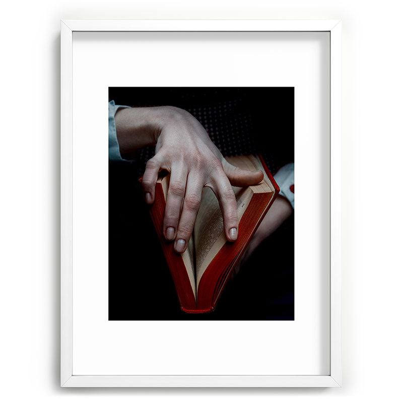 "V" doesn't mean Vendetta Framed Art Print