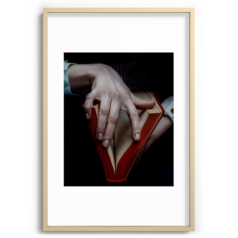 "V" doesn't mean Vendetta Framed Art Print