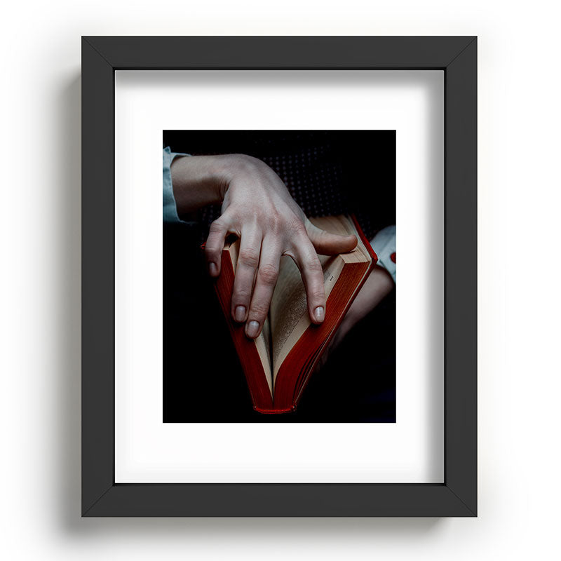"V" doesn't mean Vendetta Framed Art Print