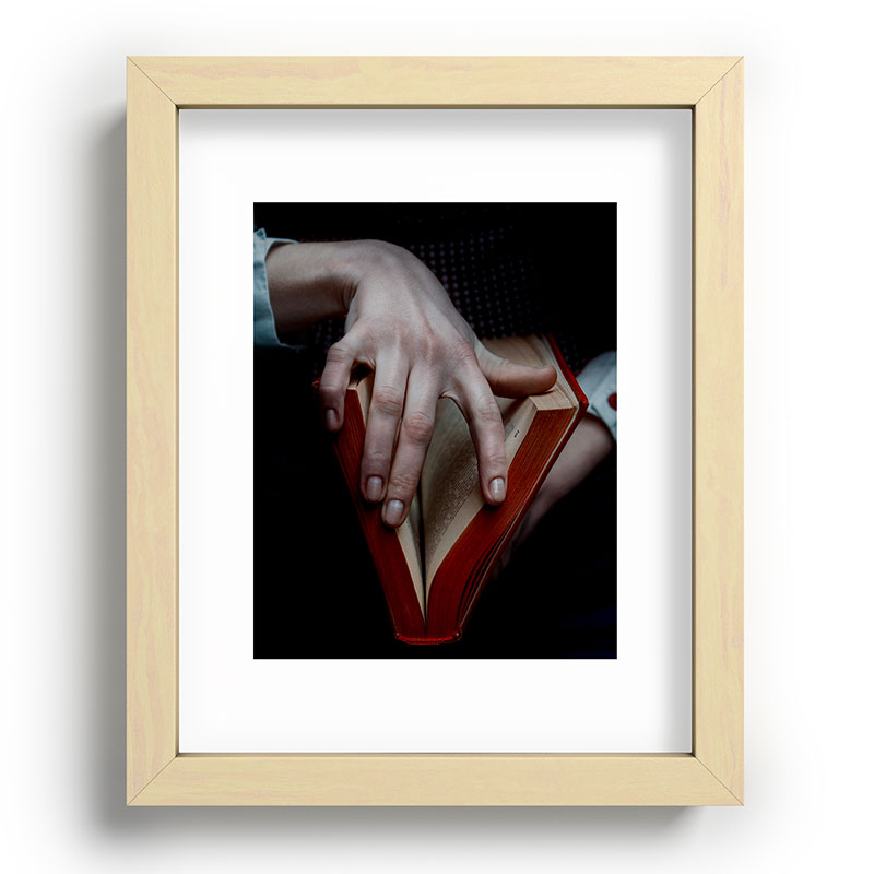 "V" doesn't mean Vendetta Framed Art Print
