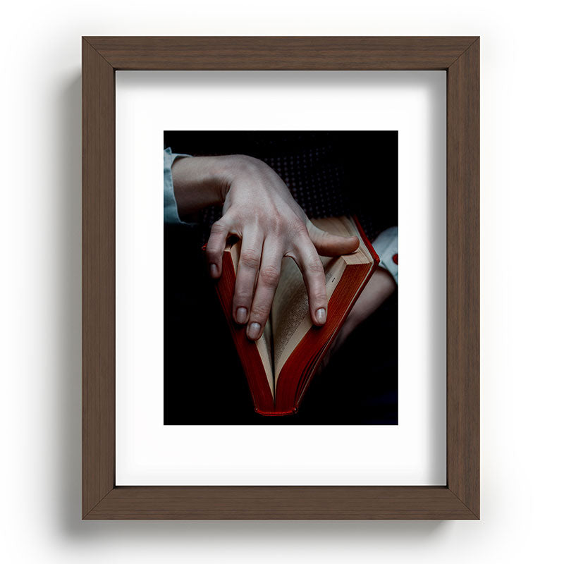 "V" doesn't mean Vendetta Framed Art Print