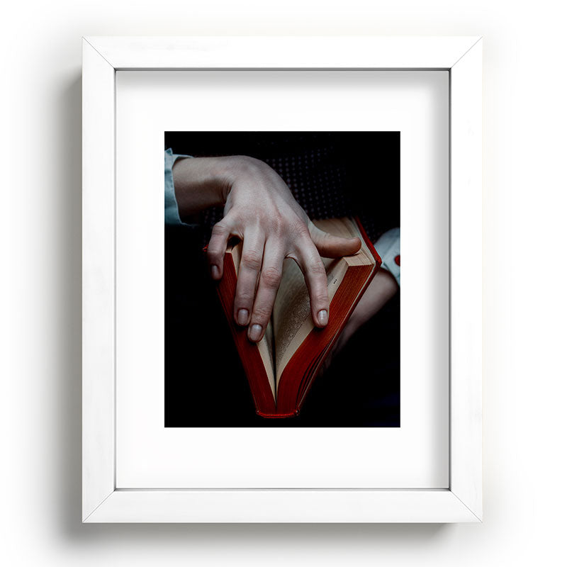 "V" doesn't mean Vendetta Framed Art Print