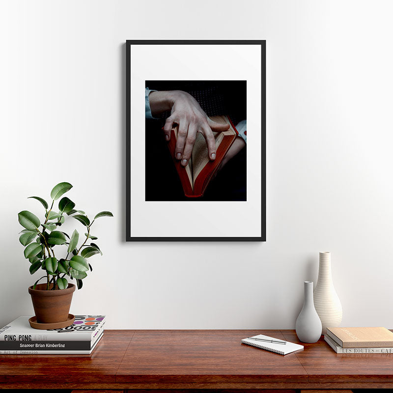 "V" doesn't mean Vendetta Framed Art Print