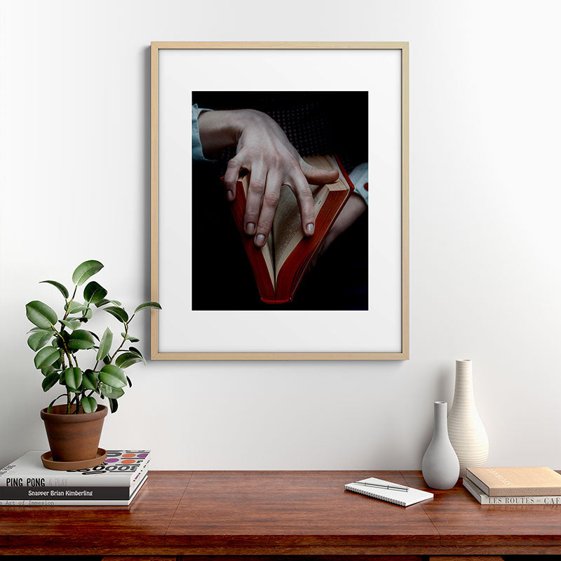 "V" doesn't mean Vendetta Framed Art Print