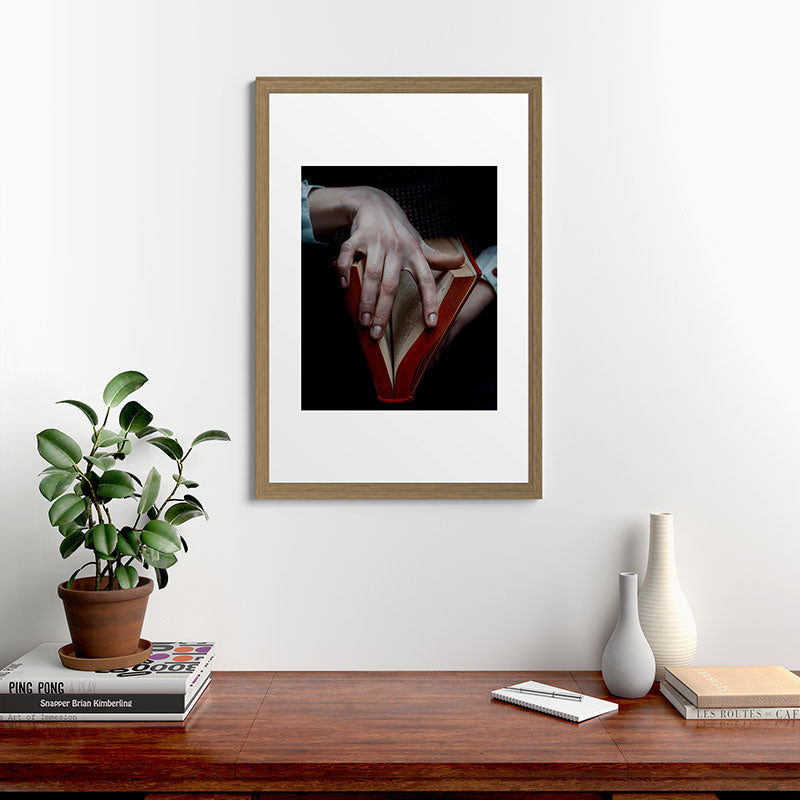 "V" doesn't mean Vendetta Framed Art Print