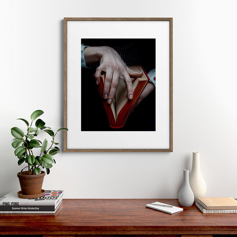 "V" doesn't mean Vendetta Framed Art Print