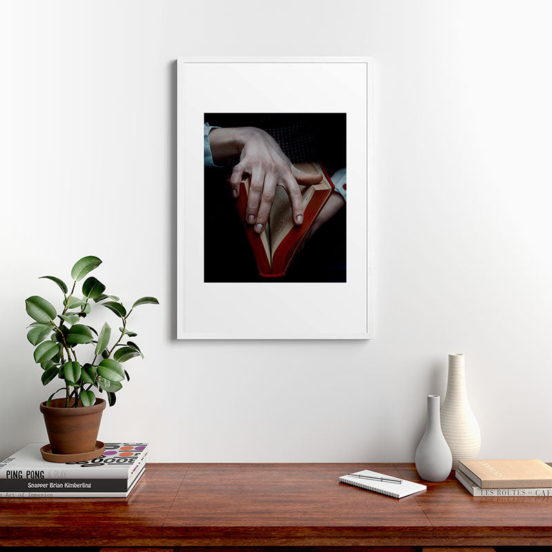 "V" doesn't mean Vendetta Framed Art Print