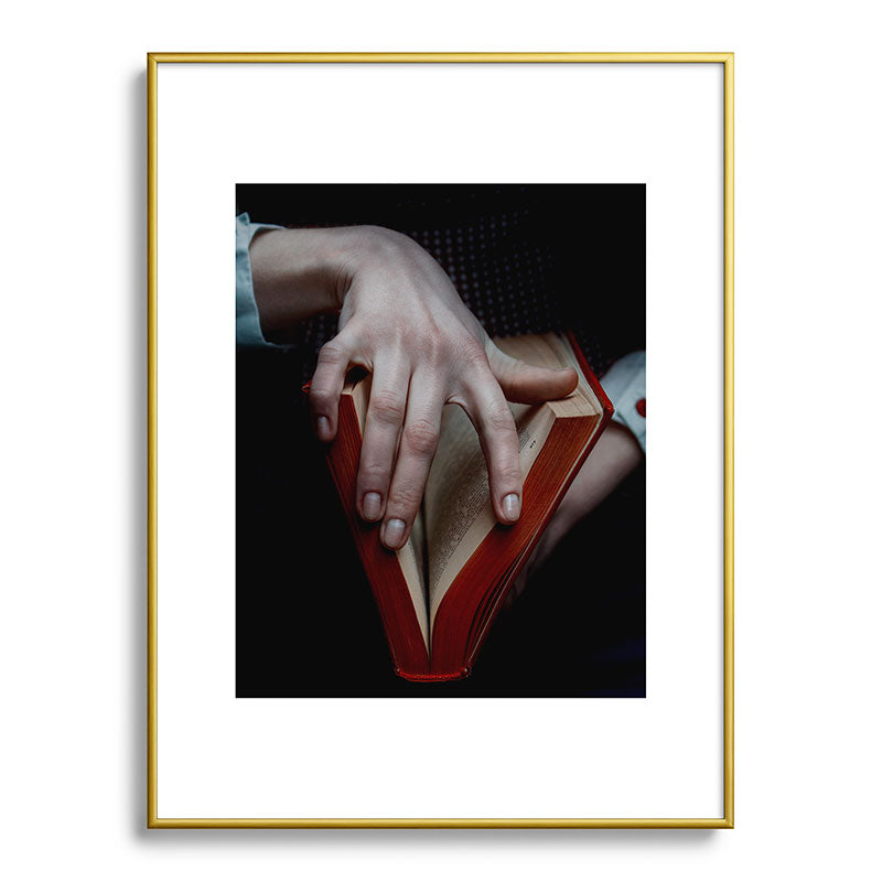 "V" doesn't mean Vendetta Framed Art Print
