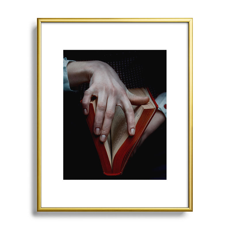 "V" doesn't mean Vendetta Framed Art Print