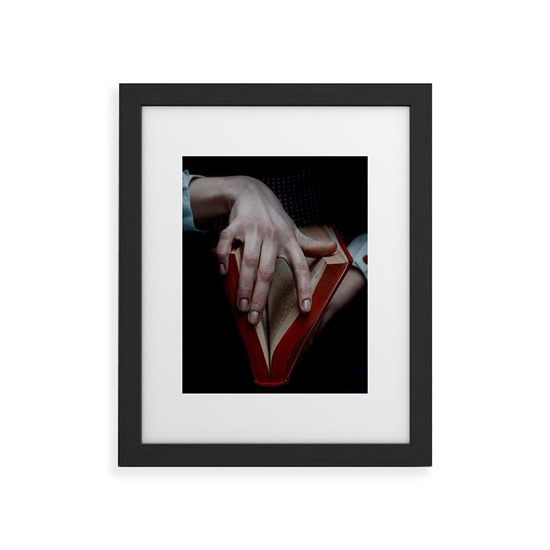 "V" doesn't mean Vendetta Framed Art Print