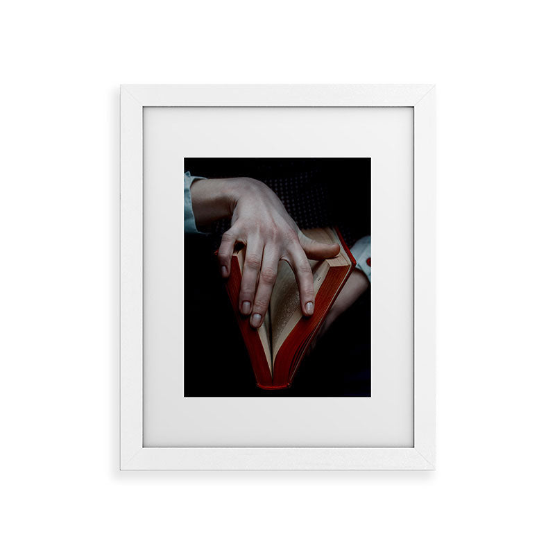 "V" doesn't mean Vendetta Framed Art Print