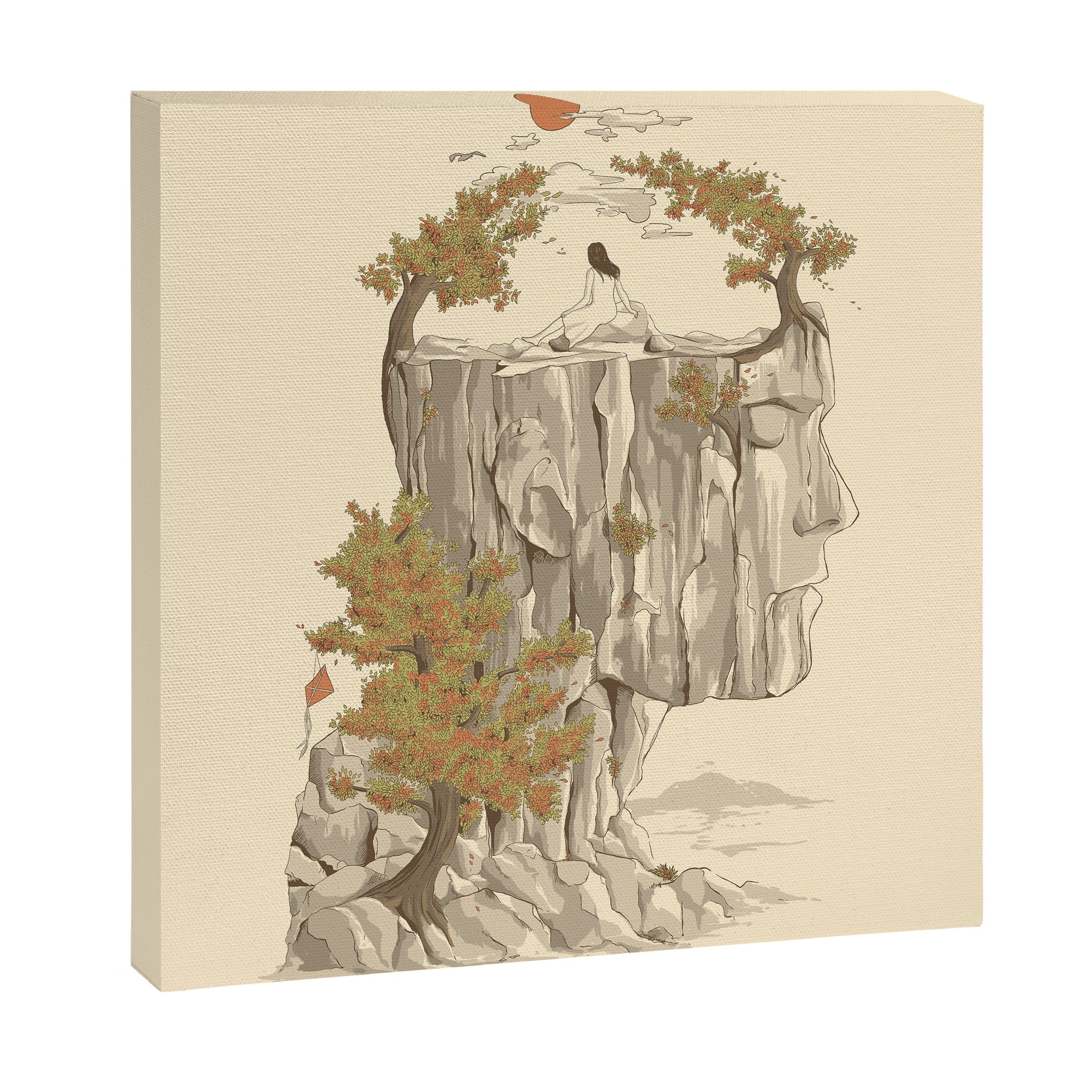 A Beautiful Mind Canvas Print