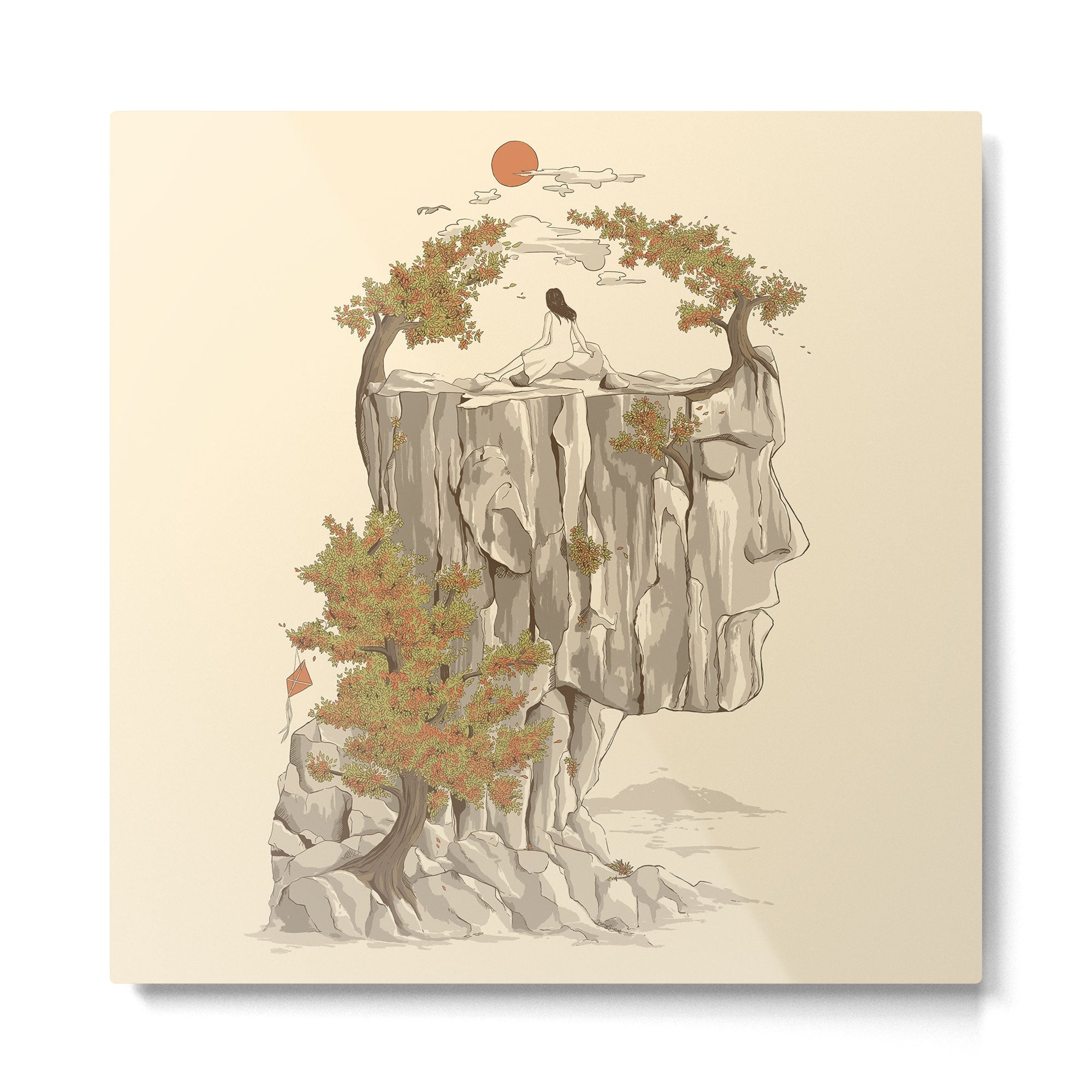 A Beautiful Mind Metal Print