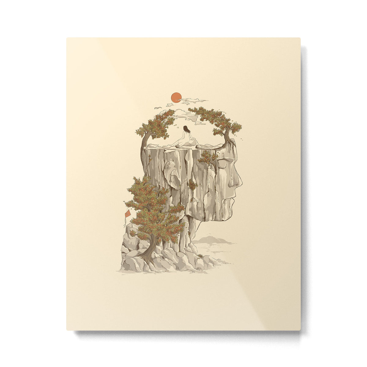 A Beautiful Mind Metal Print